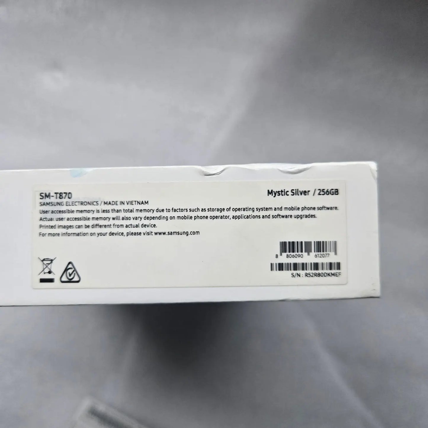 Samsung Galaxy Tab S7 Wi-Fi 256GB -Silver SM-T870NZSEXSA Brand New in Sealed Box - mobilexpress