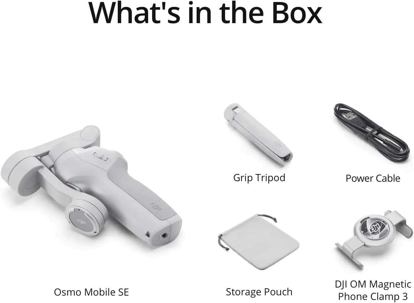 DJI OSMO Mobile SE Intelligent Gimbal, 3-Axis Phone Gimbal, Portable and Foldable, Android and iPhone Gimbal with ShotGuides, Smartphone Gimbal with ActiveTrack 6.0, Vlogging Stabilizer, YouTube - mobilexpress