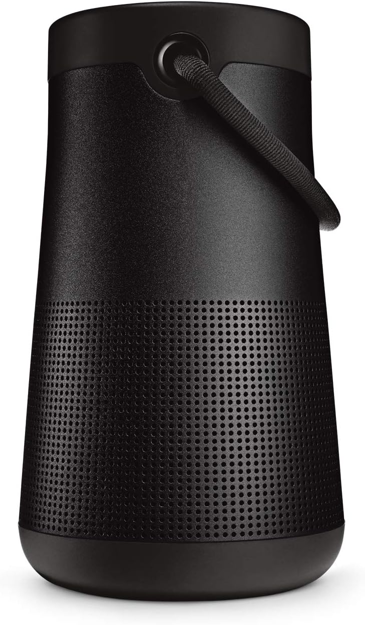 Bose SoundLink Revolve+ II Portable Bluetooth Speaker, Triple Black with Free Charging Cradle
