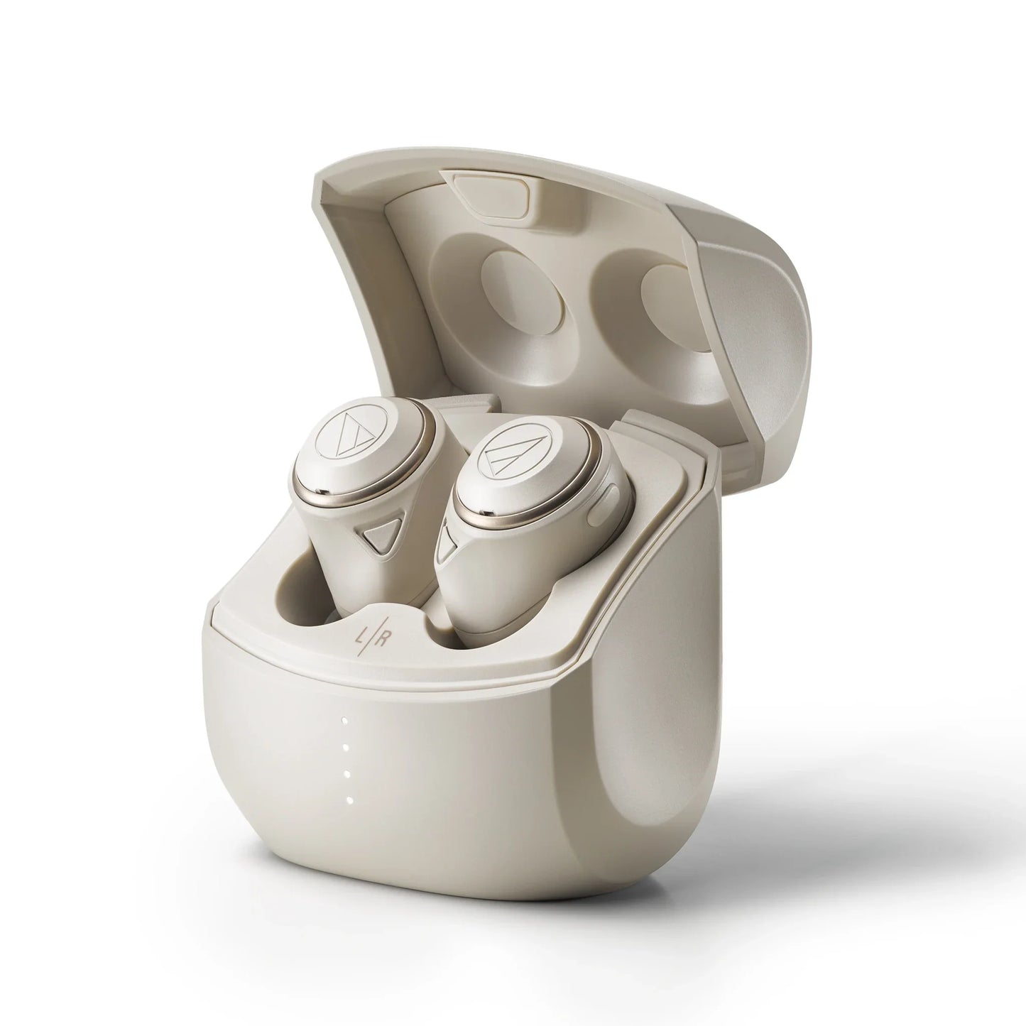 Audio-Technica ATH-CKS50TW Truly Wireless In-Ear Headphones (Beige) - mobilexpress