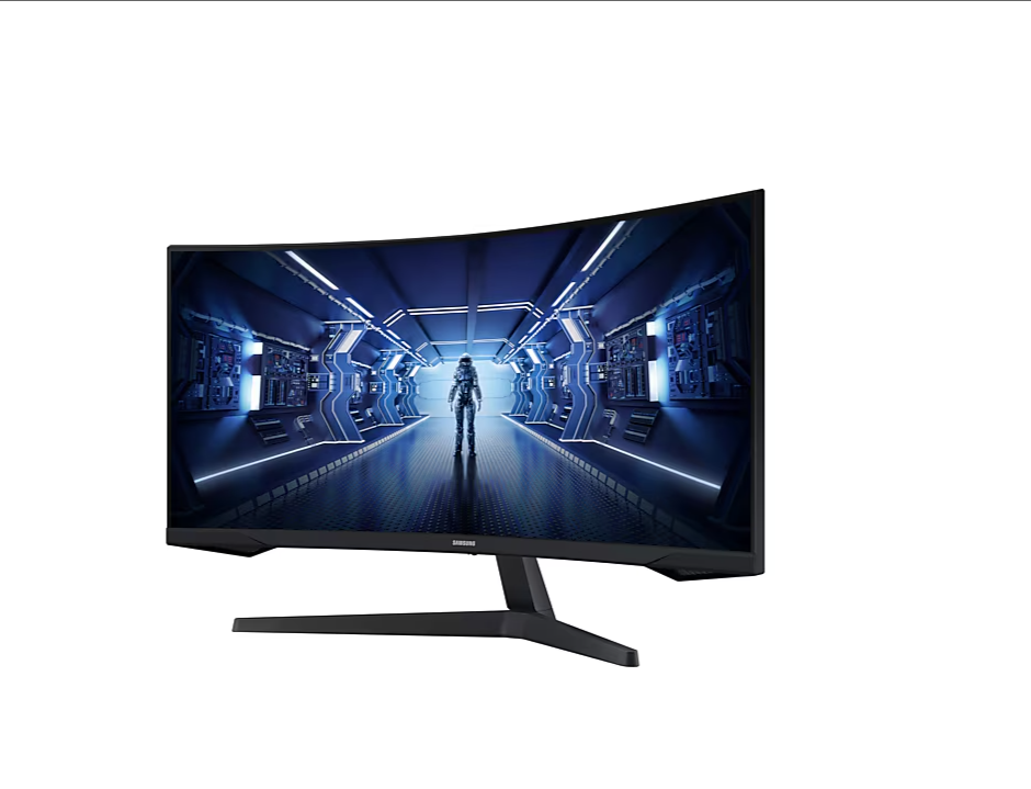34" Odyssey G55T Curved WQHD Gaming Monitor - mobilexpress