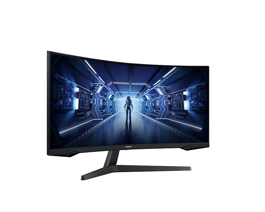 34" Odyssey G55T Curved WQHD Gaming Monitor - mobilexpress