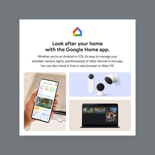Google Nest Cam Indoor or Outdoor Battery- 4 Pack (AU Stock)