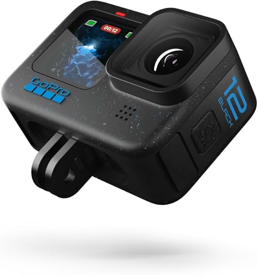 GoPro Hero12 Black 5.3K HyperSmooth 6.0 Waterproof Sports Action Camera