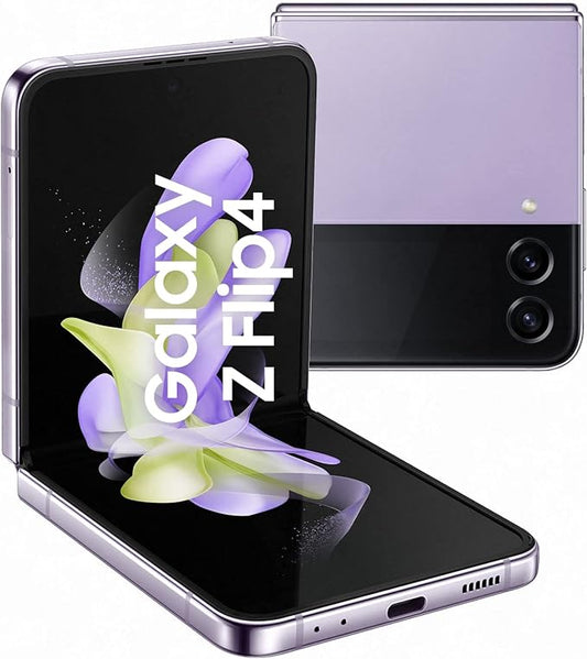 BNIB Samsung Galaxy Z Flip4 128GB Bora Purple Mobile Phone 11901277686