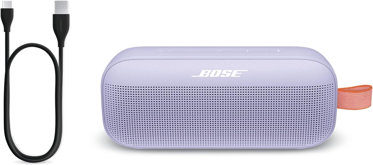 Bose SoundLink Flex Bluetooth Portable Speaker, Wireless Waterproof Speaker for Outdoor Travel, Chilled Lilac - Limited Edition