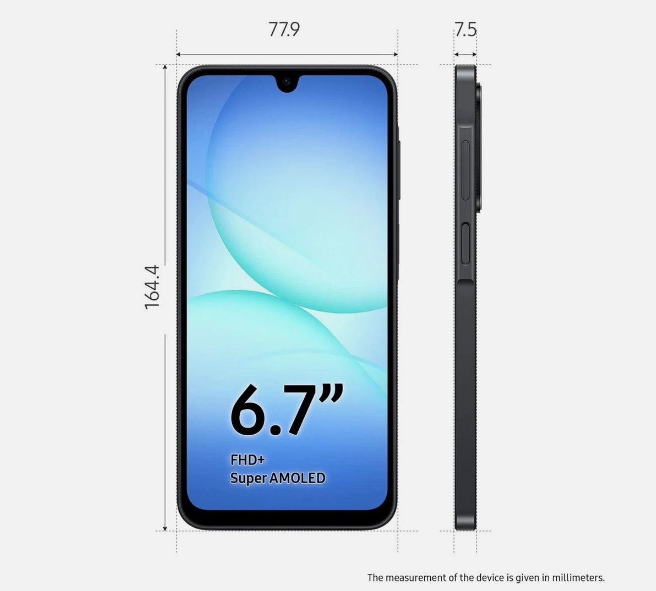 Samsung Galaxy A17 5G (128GB/4GB, 6.7'', SM-A176B) - Black + Free Vodafone Prepaid Sim Starter Pack Samsung